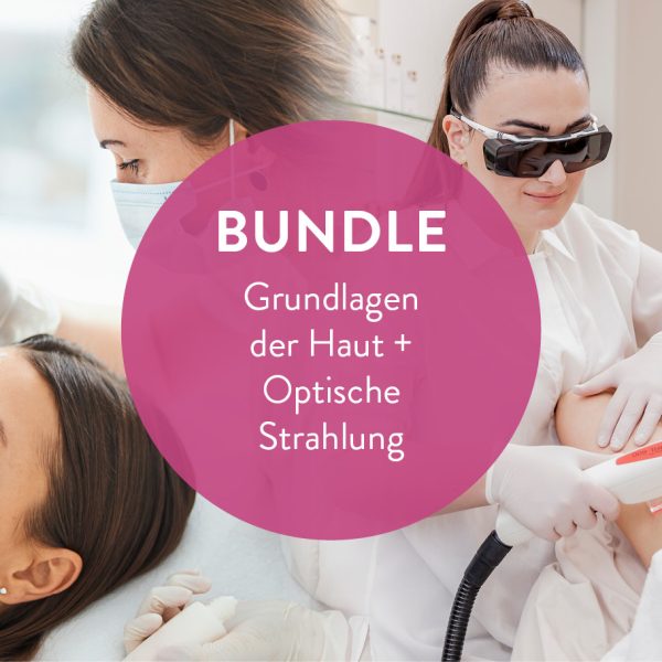 Bundle NiSV <br>Grundlagen der Haut <br>+ Optische Strahlung (12 Raten)