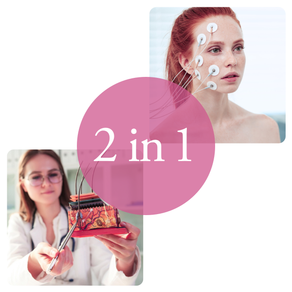 2-in-1 Bundle NiSV Grundlagen der Haut + EMF zur Stimulation